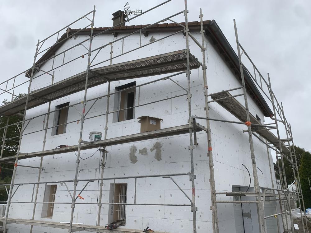 ITE 200mm PSE Blanc St Christophe sur Dolaison